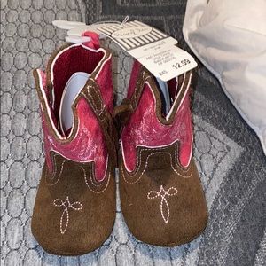 Baby cow girl boots bundle and save